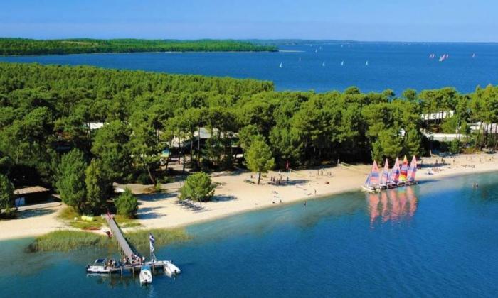 Hacienda De La Canopee Avec Piscine Chauffee Au Sel Hourtin Exteriér fotografie