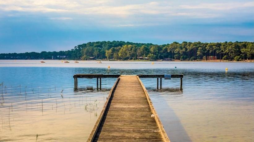 Hacienda De La Canopee Avec Piscine Chauffee Au Sel Hourtin Exteriér fotografie
